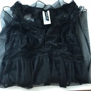 NWOT Adore Me Sheer Babydoll